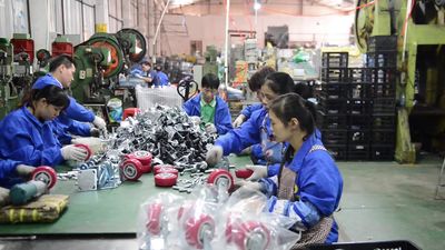 Zhongshan Xiaolan Elephant Casters Products Factory производственная линия завода