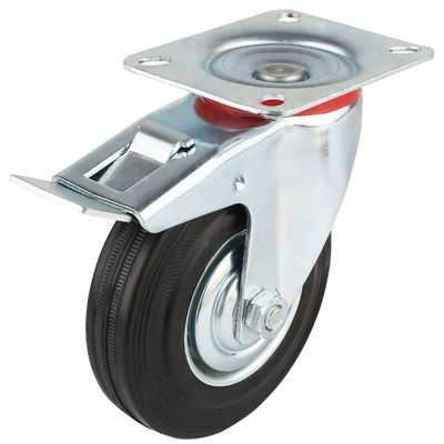 3 " 4 " 5 " 6 " 8 " дюймовые резиновые колеса, стальные колеса с подшипником OEM ODM