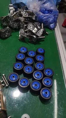 Колеса Dajin TPR из нержавеющей стали, 50 мм, высокая грузоподъемность 150 кг